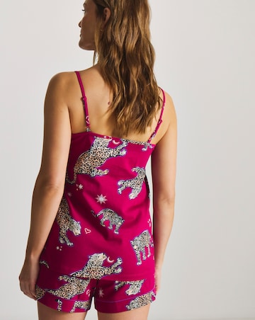 Pretty Secrets Animal Print Cami Pyjama Short Set