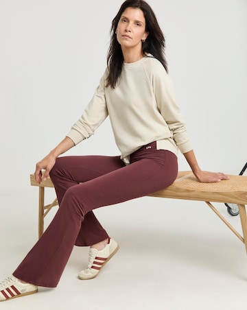 Gym King Plush Jersey Flared Legging