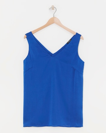 Satin V Neck Vest