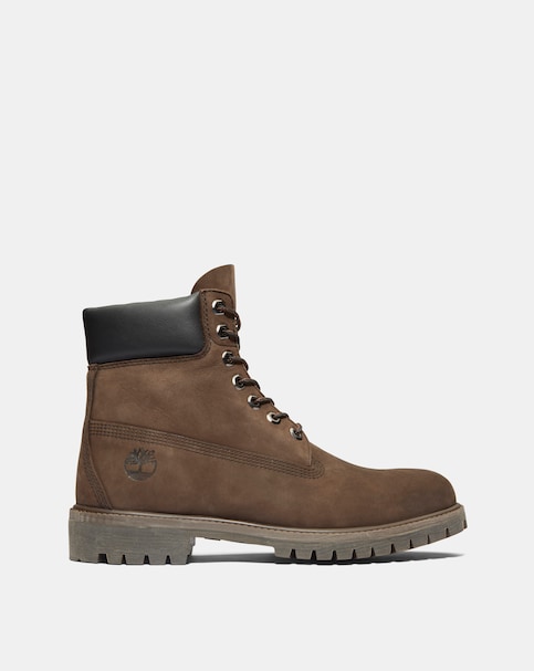 Timberland Premium 6 Inch Lace Boots - Brown