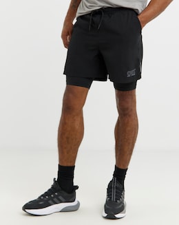 Jack &amp; Jones Sport CNZ Shorts with Inner Tights