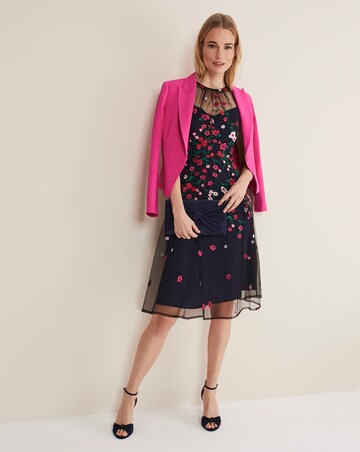 Phase Eight Sloane Mesh Ditsy Floral Dress