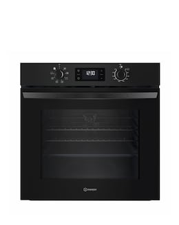 Indesit Turn&amp;Go IO 253 B UK Built-In Electric Single Oven Black Install