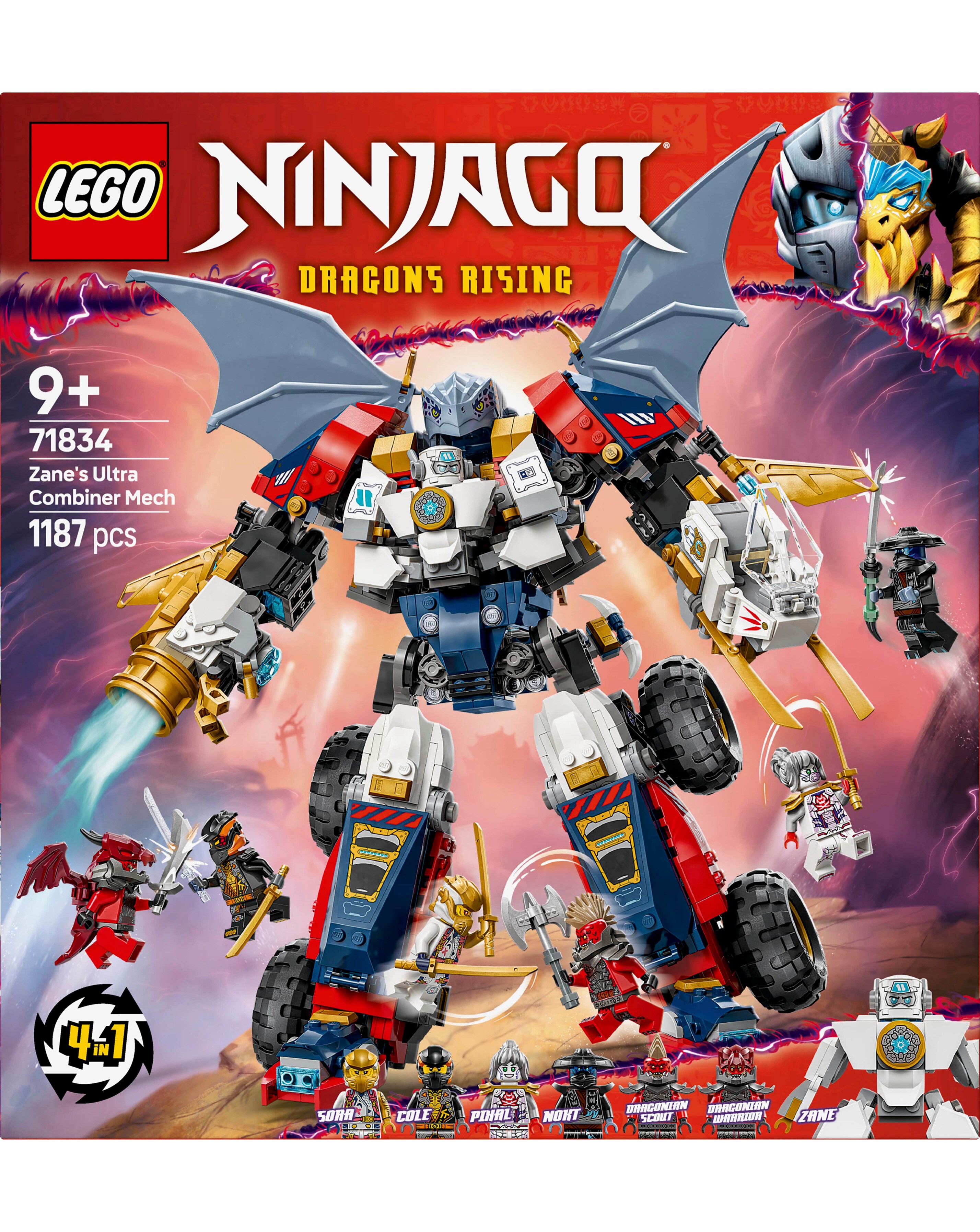 LEGO Ninjago Zane's Ultra Combiner Mech | Ambrose Wilson