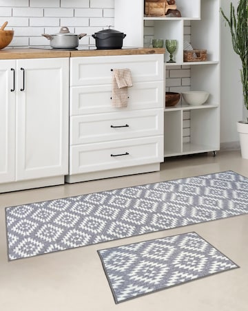 Aztec Runner & Doormat Set