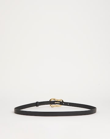 Oval Buckle Jean Belt