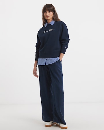 Tommy Hilfiger Metallic Script Sweatshirt