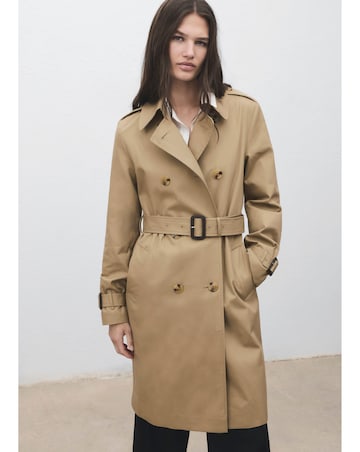 Mango Belted Trenchcoat