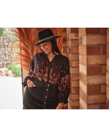 FatFace Elana Embroidered Blouse