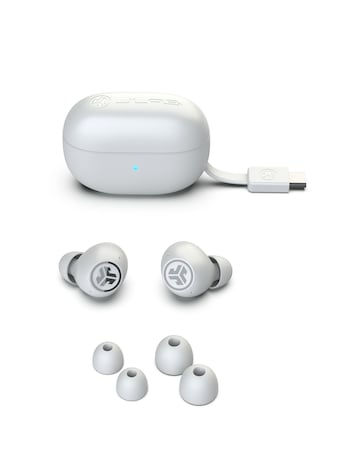 JLAB Go Pop ANC True Wireless Earbuds - White