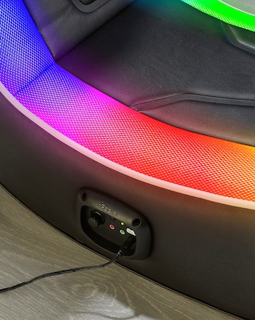 X Rocker Chimera 2.0 Audio Floor Rocker LED Gaming Chair for Kids