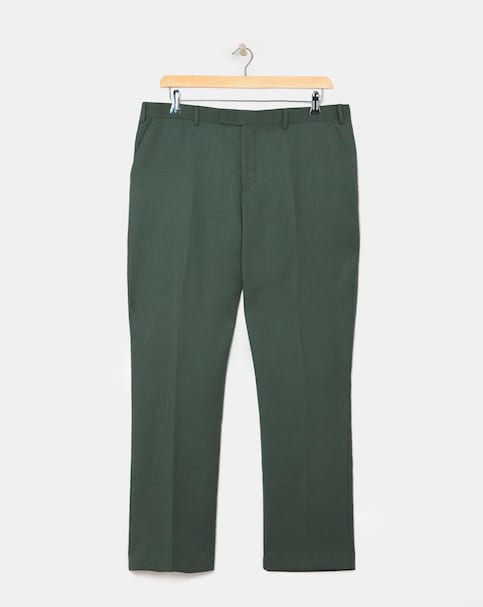 Linen Look Regular Fit Suit Trouser
