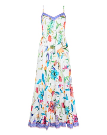 Joe Browns Beautiful Border Maxi Dress Petite
