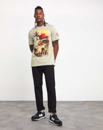 Joe Browns Beach Scene T-Shirt Long Length