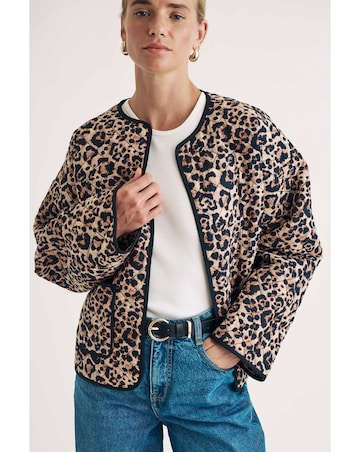 Nobody's Child Leopard Print Jacket