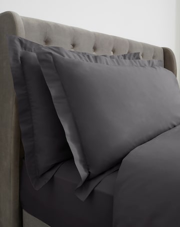 Cotton Blend 200 Thread Count Plain Dye Oxford Pillowcases
