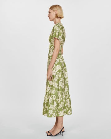 Mango Coloma Floral Maxi Dress