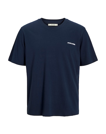 Jack & Jones Everest Logo PJ Set - Navy