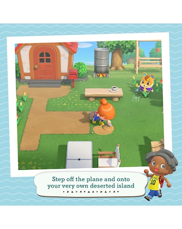 Nintendo Switch Lite Blue + Animal Crossing New Horizons