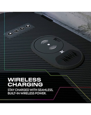 X Rocker Battlebunk XL RGB Double High Sleeper Bed