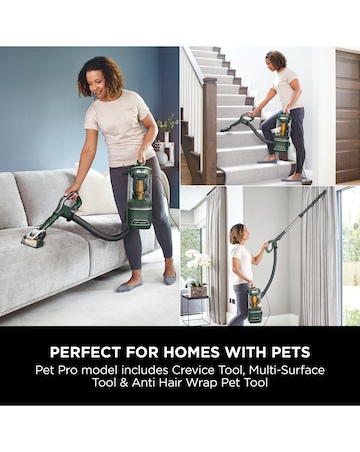 Shark Anti Hair Wrap Upright Vacuum Cleaner with Lift-Away Pet Model NZ691UKT
