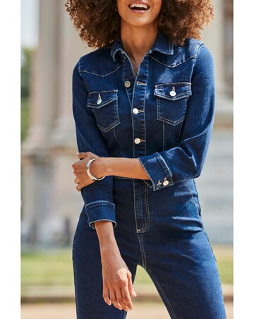 Sosandar Western Bootcut Jumpsuit