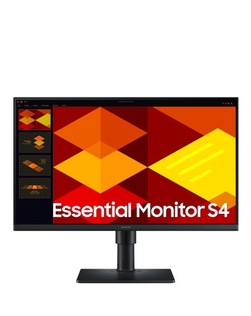Samsung 24in Essentials S40GD 100Hz FHD Height Adjust Monitor - Black