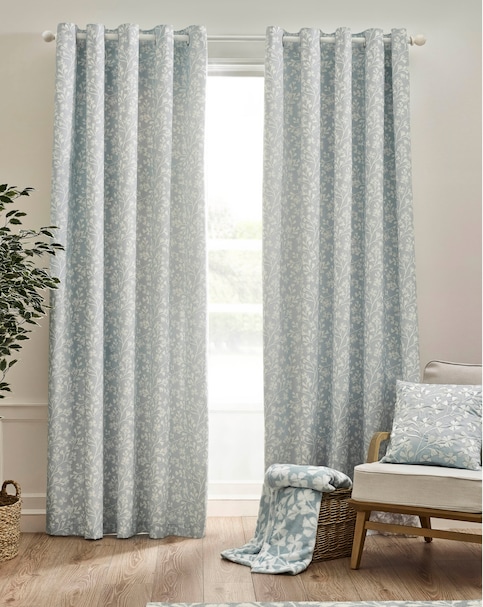 Catherine Lansfield Brooke Floral Curtain