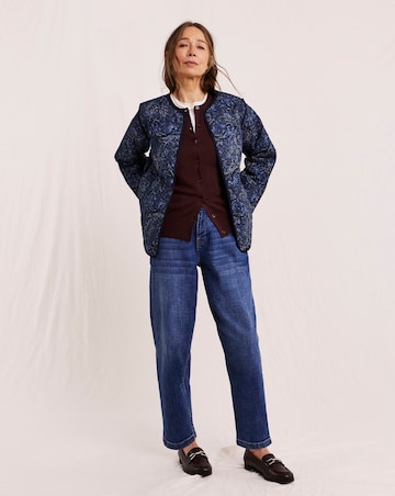 Julipa Quilted Paisley Reversible Jacket