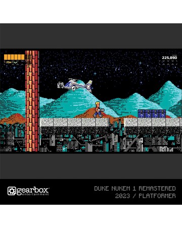 Duke Nukem 1 (Blaze Evercade)