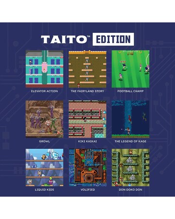 Hyper Mega Tech Taito Edition Super Pocket Retro Handheld Gaming Console