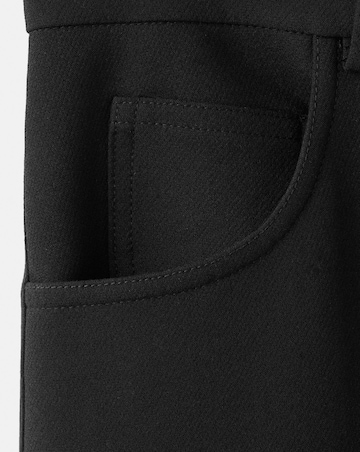 Mango Mid-Rise Wide Leg Suit Trouser