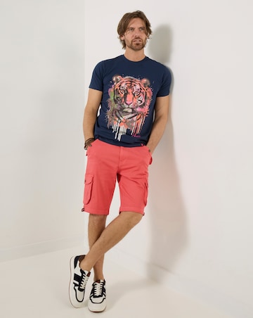 Joe Browns Dippy Tiger Tee - Navy