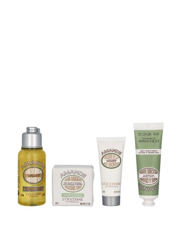 L'Occitane Almond 4 piece Body and Nail Gift Set