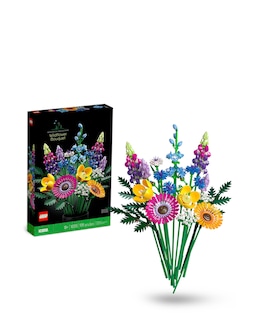 LEGO Icons Wildflower Bouquet Flowers Set for Adults 10313