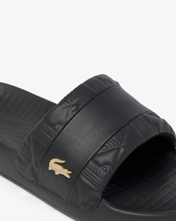 Lacoste Serve Hybrid Slide - Black