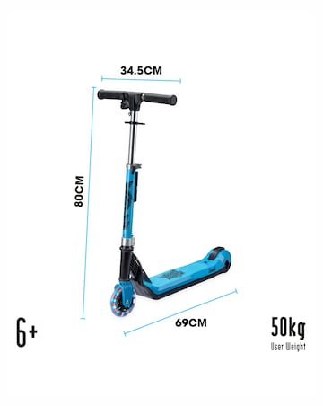 Xootz Elements Electric Scooter - Blue