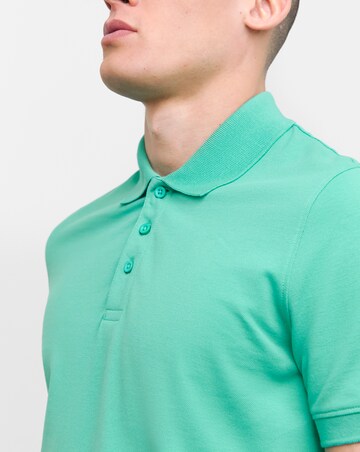 Pure Cotton Pique Polo Long