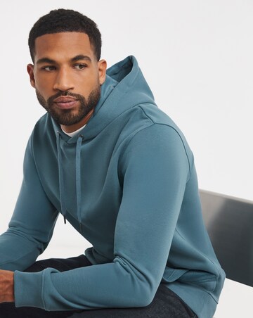 Overhead Hoodie Long- Blue