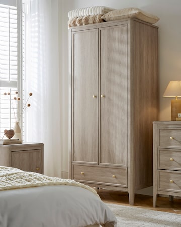 Julipa Charlotte Double Wardrobe
