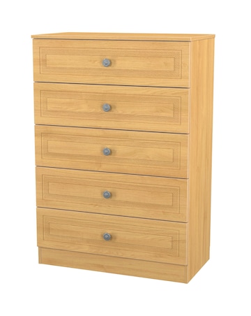 Richmond Ready Assembled 5 Drawer Chest