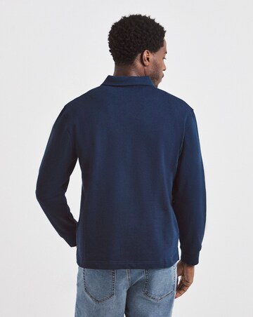 Union Relaxed Rugby Sweatshirt - Navy