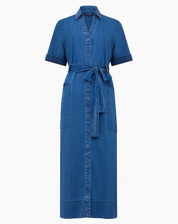 French Connection Chambray Denim Dress