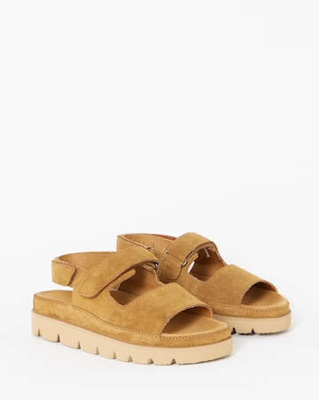Astra Chunky Suede Sandals - Extra Wide Fit (EEE)
