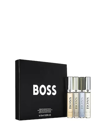 Hugo Boss 4 Piece Mens Gift Set 2 x 10ml EDT & 2 x 10ml EDP