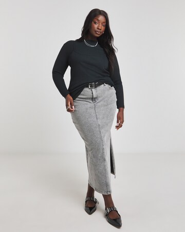 Simply Be Black 2 in 1 Top