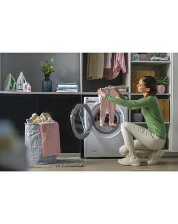 Hoover H3DPS4966TAMB-80 9/6kg, 1400rpm, WiFi Washer Dryer - White