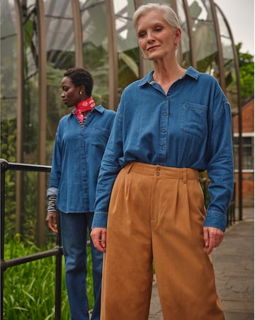 FatFace Carolin Denim Shirt