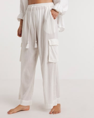 Cheese Cloth Beach Trouser