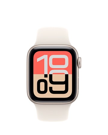 Apple Watch SE 3 GPS 40mm - Starlight Aluminium/Starlight Sport Band - ML